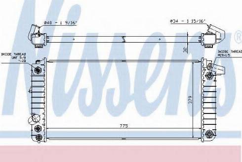 Nissens 60884A - Radiators, Motora dzesēšanas sistēma autodraugiem.lv