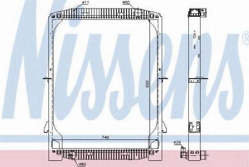 Nissens 61971 - Radiators, Motora dzesēšanas sistēma autodraugiem.lv