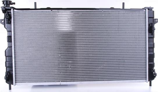 Nissens 61025 - Radiators, Motora dzesēšanas sistēma autodraugiem.lv