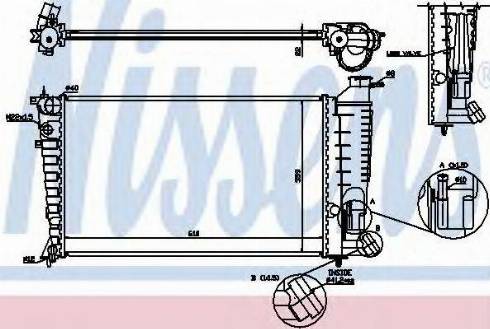 Nissens 61379A - Radiators, Motora dzesēšanas sistēma autodraugiem.lv