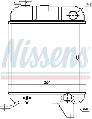 Nissens 694409 - Radiators, Motora dzesēšanas sistēma autodraugiem.lv