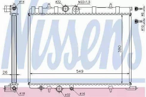 Ava Quality Cooling PE2189 - Radiators, Motora dzesēšanas sistēma autodraugiem.lv