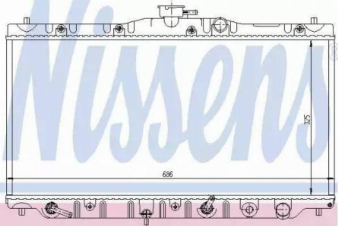 Nissens 63306 - Radiators, Motora dzesēšanas sistēma autodraugiem.lv