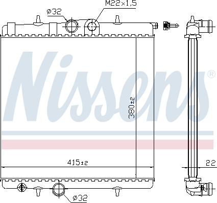 Nissens 692962 - Radiators, Motora dzesēšanas sistēma autodraugiem.lv