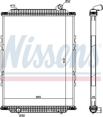 Nissens 6378920 - Radiators, Motora dzesēšanas sistēma autodraugiem.lv