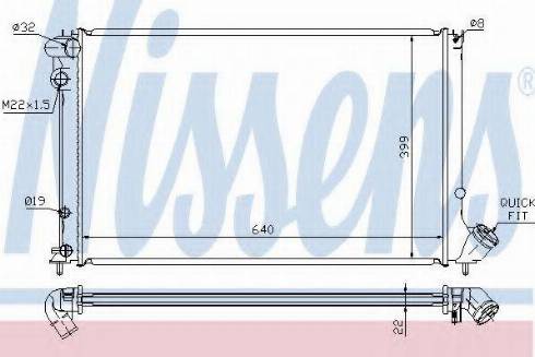 Nissens 63738 - Radiators, Motora dzesēšanas sistēma autodraugiem.lv