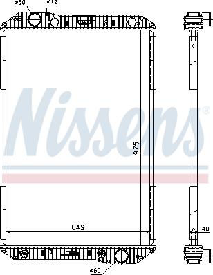 Nissens 625710 - Radiators, Motora dzesēšanas sistēma autodraugiem.lv