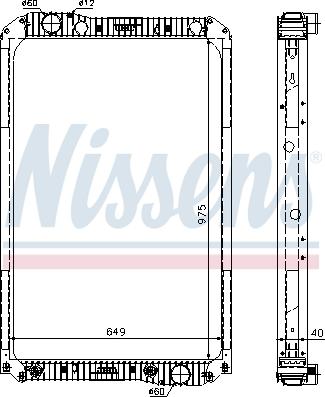 Nissens 62571A - Radiators, Motora dzesēšanas sistēma autodraugiem.lv