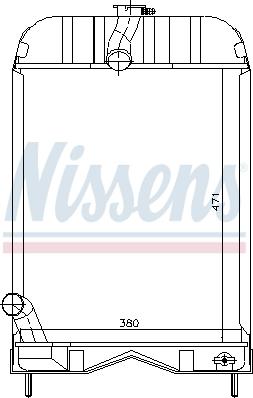 Nissens 62253 - Radiators, Motora dzesēšanas sistēma autodraugiem.lv