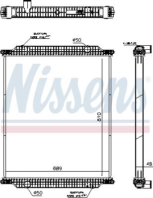 Nissens 67197 - Radiators, Motora dzesēšanas sistēma autodraugiem.lv