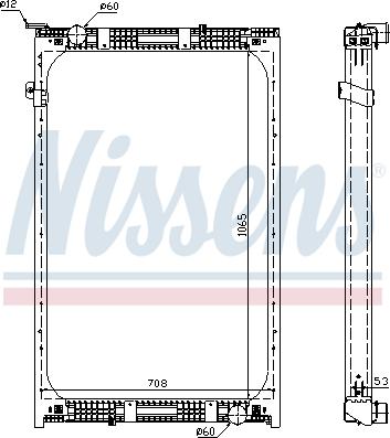 Nissens 67171 - Radiators, Motora dzesēšanas sistēma autodraugiem.lv