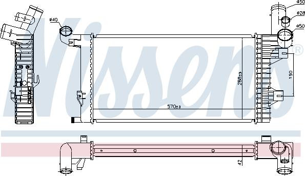 Nissens 67172 - Radiators, Motora dzesēšanas sistēma autodraugiem.lv