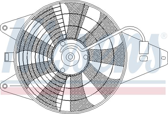 Nissens  85375 - Ventilators, Motora dzesēšanas sistēma autodraugiem.lv