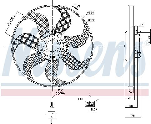 Nissens 85798 - Ventilators, Motora dzesēšanas sistēma autodraugiem.lv