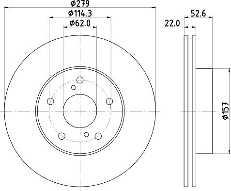 Nisshinbo ND1070K - Bremžu diski autodraugiem.lv