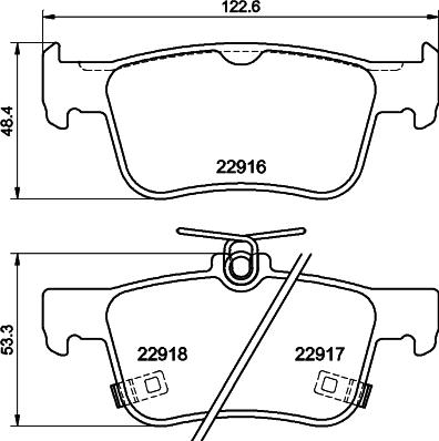 TRW Engine Component GDB2252 - Bremžu uzliku kompl., Disku bremzes autodraugiem.lv