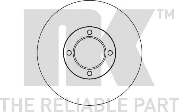 NK 204525 - Bremžu diski autodraugiem.lv