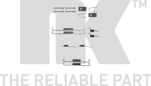 NK 7922811 - Piederumu komplekts, Bremžu loki autodraugiem.lv