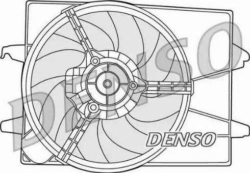 NPS DER10003 - Ventilators, Motora dzesēšanas sistēma autodraugiem.lv