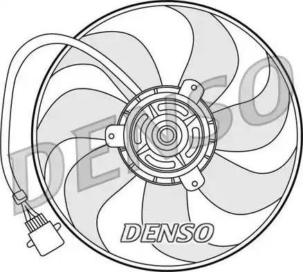 NPS DER32006 - Ventilators, Motora dzesēšanas sistēma autodraugiem.lv