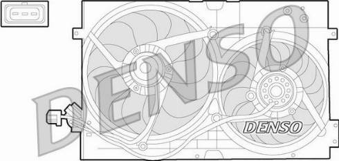 NPS DER32010 - Ventilators, Motora dzesēšanas sistēma autodraugiem.lv