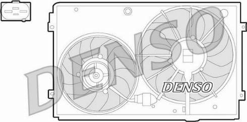 NPS DER32011 - Ventilators, Motora dzesēšanas sistēma autodraugiem.lv