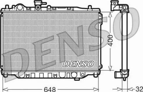 NPS DRM44007 - Radiators, Motora dzesēšanas sistēma autodraugiem.lv