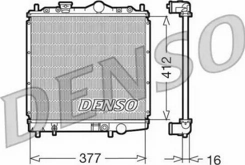 NPS DRM45001 - Radiators, Motora dzesēšanas sistēma autodraugiem.lv