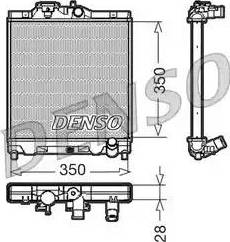 NPS DRM40004 - Radiators, Motora dzesēšanas sistēma autodraugiem.lv