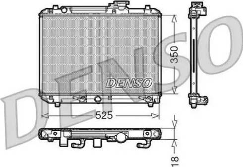 NPS DRM47002 - Radiators, Motora dzesēšanas sistēma autodraugiem.lv