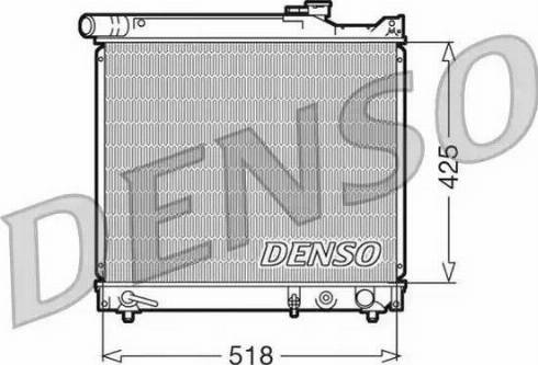 NPS DRM47012 - Radiators, Motora dzesēšanas sistēma autodraugiem.lv