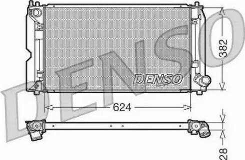 NPS DRM50012 - Radiators, Motora dzesēšanas sistēma autodraugiem.lv