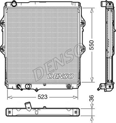 NPS DRM50084 - Radiators, Motora dzesēšanas sistēma autodraugiem.lv