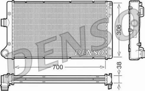 NPS DRM09099 - Radiators, Motora dzesēšanas sistēma autodraugiem.lv