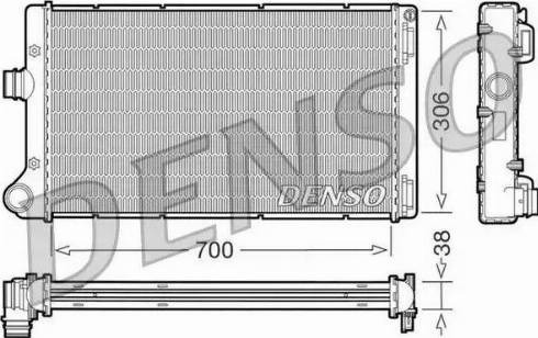 NPS DRM09099 - Radiators, Motora dzesēšanas sistēma autodraugiem.lv