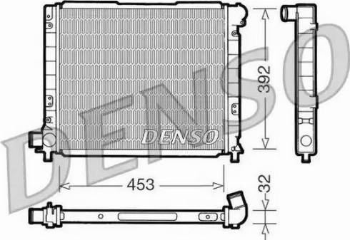 NPS DRM09051 - Radiators, Motora dzesēšanas sistēma autodraugiem.lv