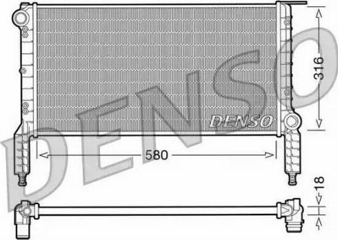 NPS DRM09063 - Radiators, Motora dzesēšanas sistēma autodraugiem.lv