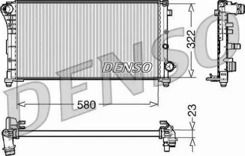 NPS DRM09085 - Radiators, Motora dzesēšanas sistēma autodraugiem.lv