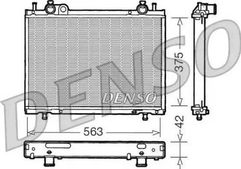 NPS DRM09021 - Radiators, Motora dzesēšanas sistēma autodraugiem.lv