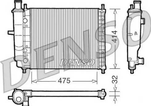 NPS DRM09028 - Radiators, Motora dzesēšanas sistēma autodraugiem.lv