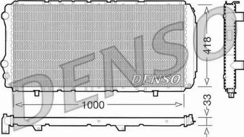 NPS DRM09075 - Radiators, Motora dzesēšanas sistēma autodraugiem.lv