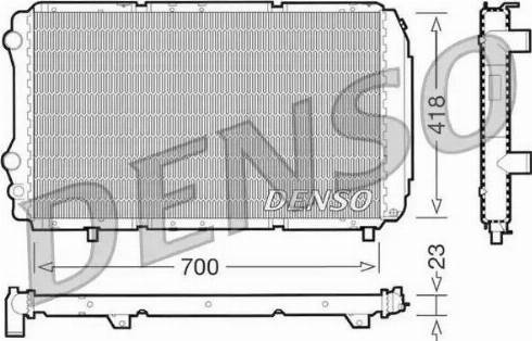 NPS DRM09077 - Radiators, Motora dzesēšanas sistēma autodraugiem.lv