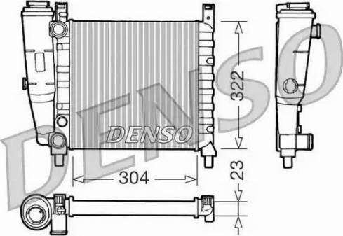 NPS DRM09140 - Radiators, Motora dzesēšanas sistēma autodraugiem.lv