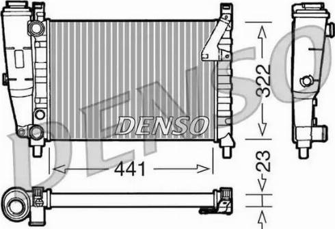 NPS DRM09143 - Radiators, Motora dzesēšanas sistēma autodraugiem.lv