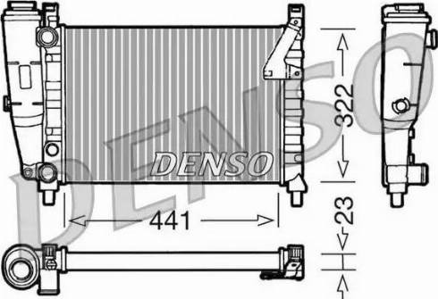 NPS DRM09143 - Radiators, Motora dzesēšanas sistēma autodraugiem.lv