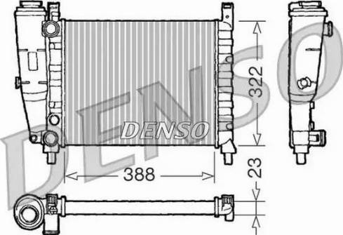 NPS DRM09142 - Radiators, Motora dzesēšanas sistēma autodraugiem.lv