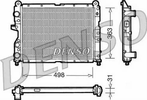 NPS DRM09131 - Radiators, Motora dzesēšanas sistēma autodraugiem.lv