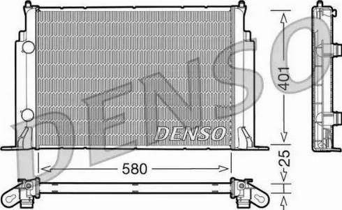 NPS DRM09122 - Radiators, Motora dzesēšanas sistēma autodraugiem.lv