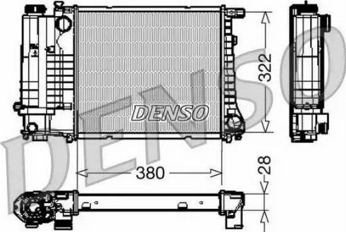 NPS DRM05044 - Radiators, Motora dzesēšanas sistēma autodraugiem.lv
