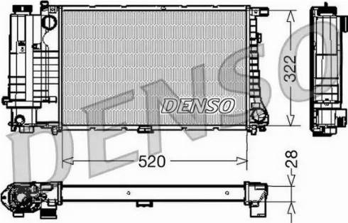 NPS DRM05045 - Radiators, Motora dzesēšanas sistēma autodraugiem.lv